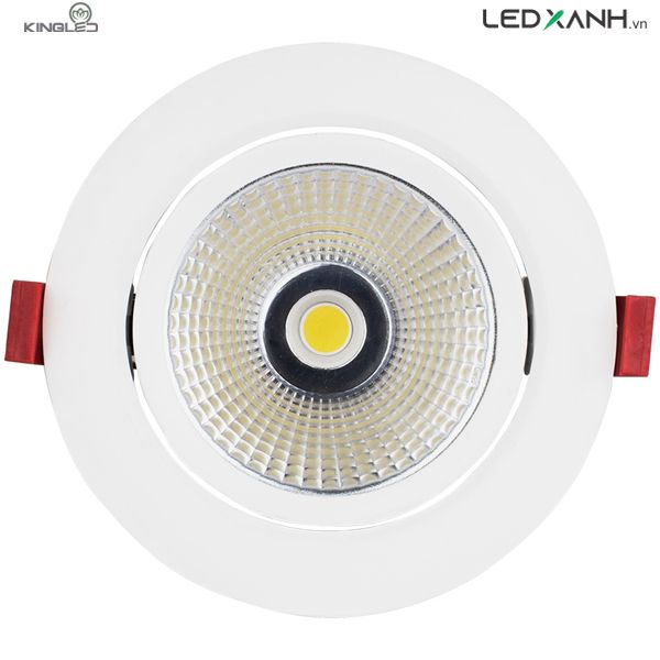 Đèn LED âm trần downlight mắt rọi COB Opal KingLED