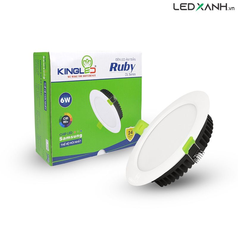 Đèn LED âm trần Kingled - Ruby đổi màu