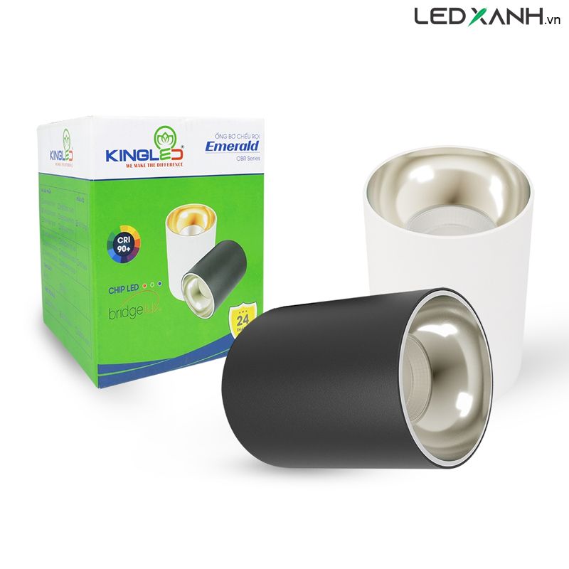 Đèn ống bơ LED rọi Emerald - KingLED 7W, 10W, 15W, 20W