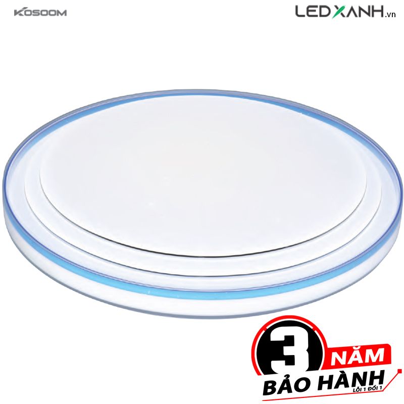 Đèn LED ốp trần Sapphire 3 màu 36W - Kosoom