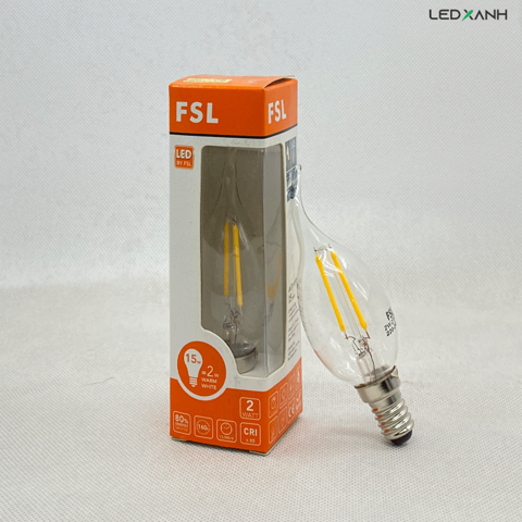 Đèn LED bulb nến Filament E14 - FSL