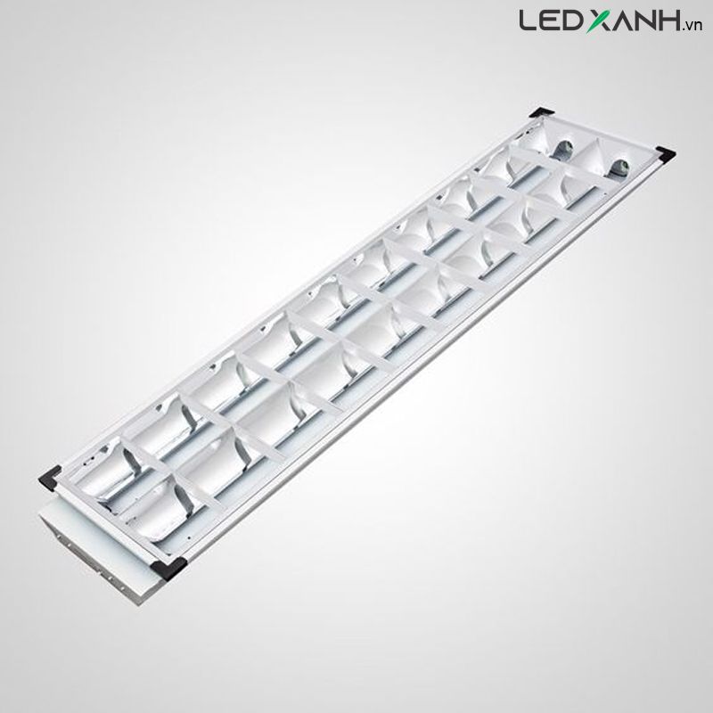 Máng đèn LED âm trần tán quang 300*1200 mm 2 bóng 1.2m