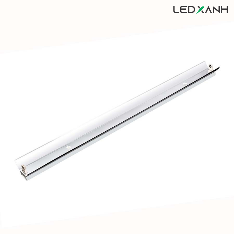 Máng đèn LED chóa inox đơn – 1.2m