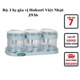  Bộ 3 Lọ Gia Vị Hokori Việt Nhật 2936 