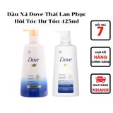  Dầu Xả Dove Thái Lan Phục Hồi Tóc Hư Tổn 425ml 