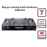  Bếp Gas Đôi Dương Kính Sunhouse Shb3365 