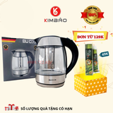  Ấm Đun Nước Siêu Tốc Thuỷ Tinh Bucook 1.8 L 