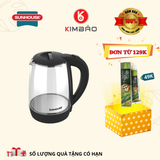  Ấm Đun Thủy Tinh Sunhouse SHD1215B 