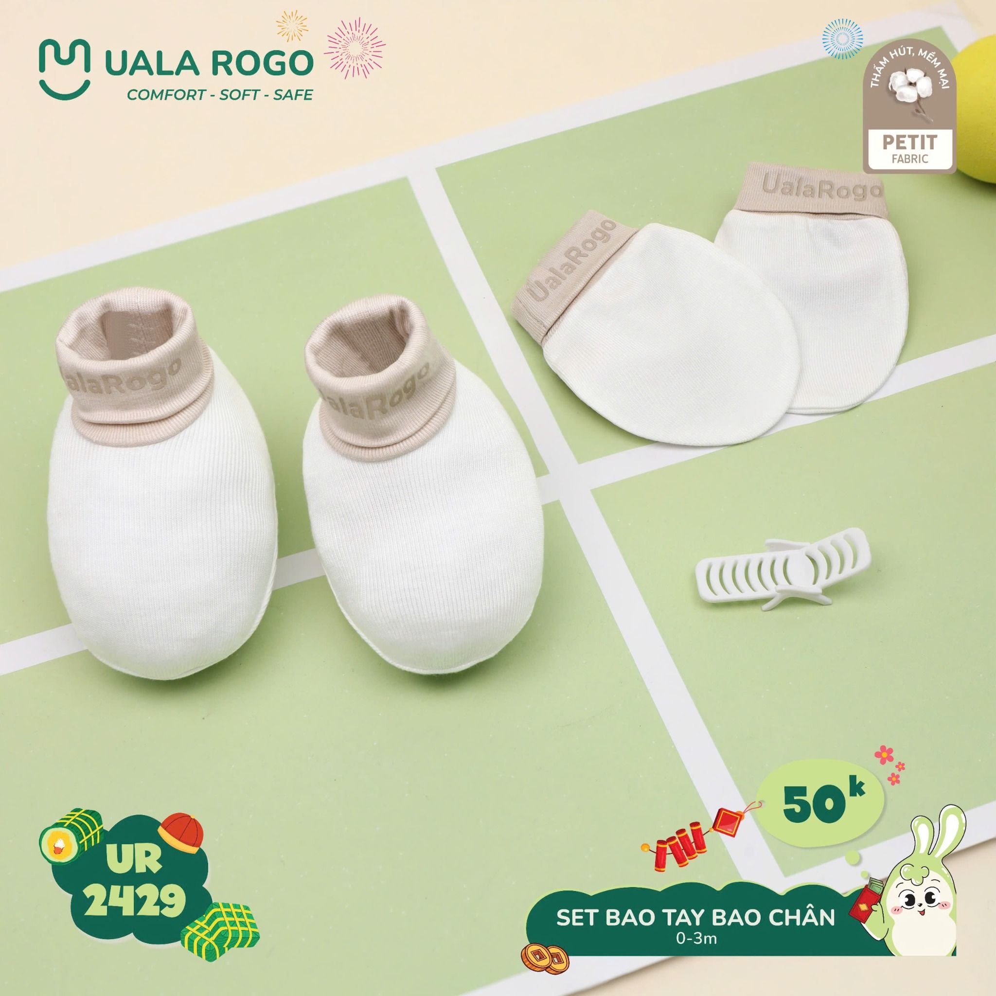 Set Bao Chân Bao Tay UR 2429