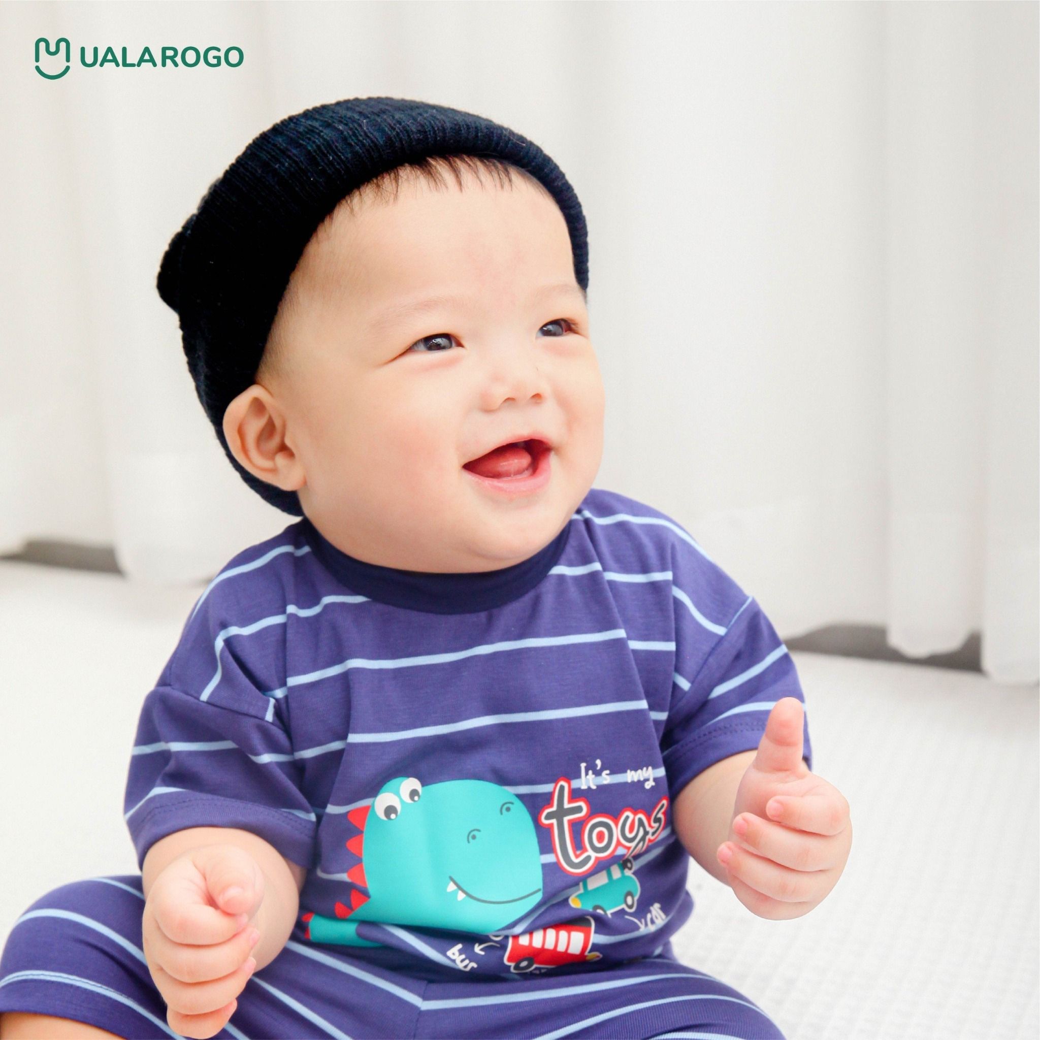 Bộ Cộc Tay Kẻ Ngang UR 2286