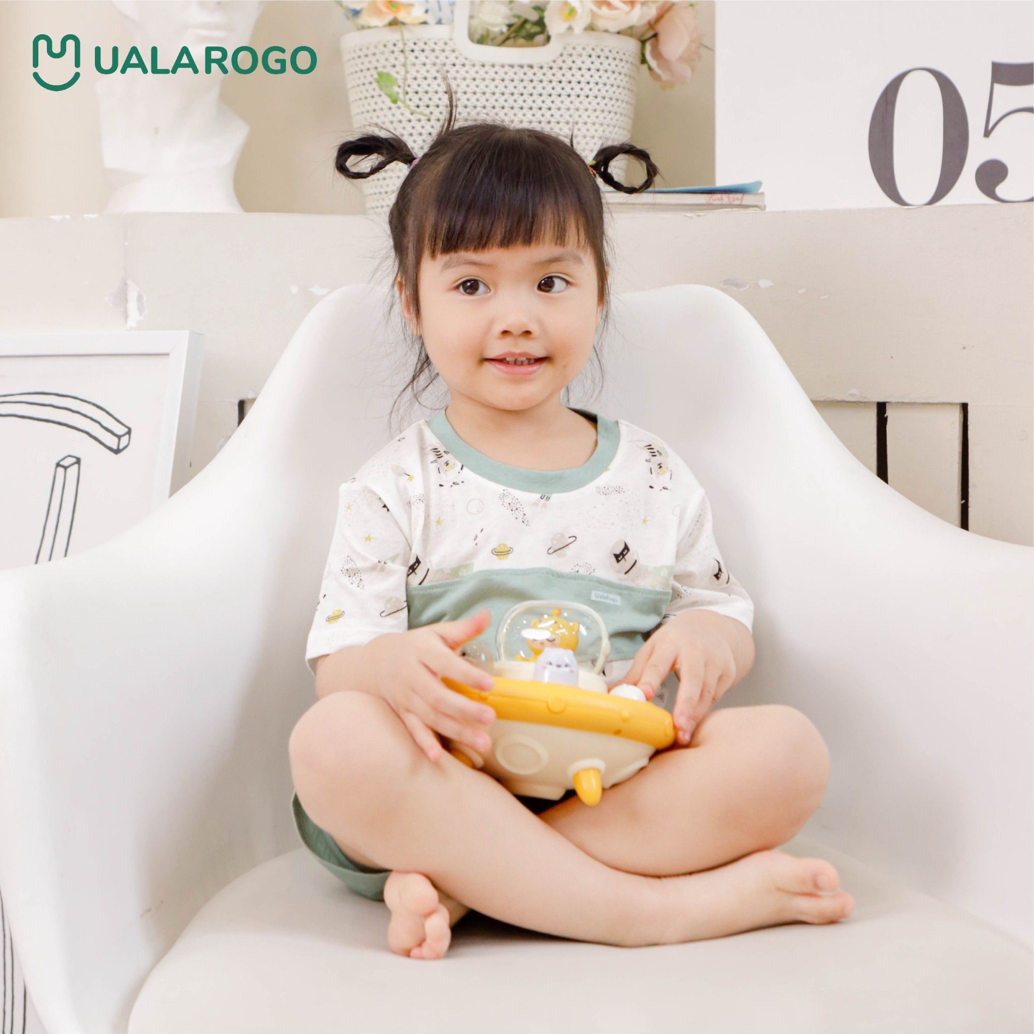 Bộ Cộc Tay In Hình Dễ Thương UR 3713