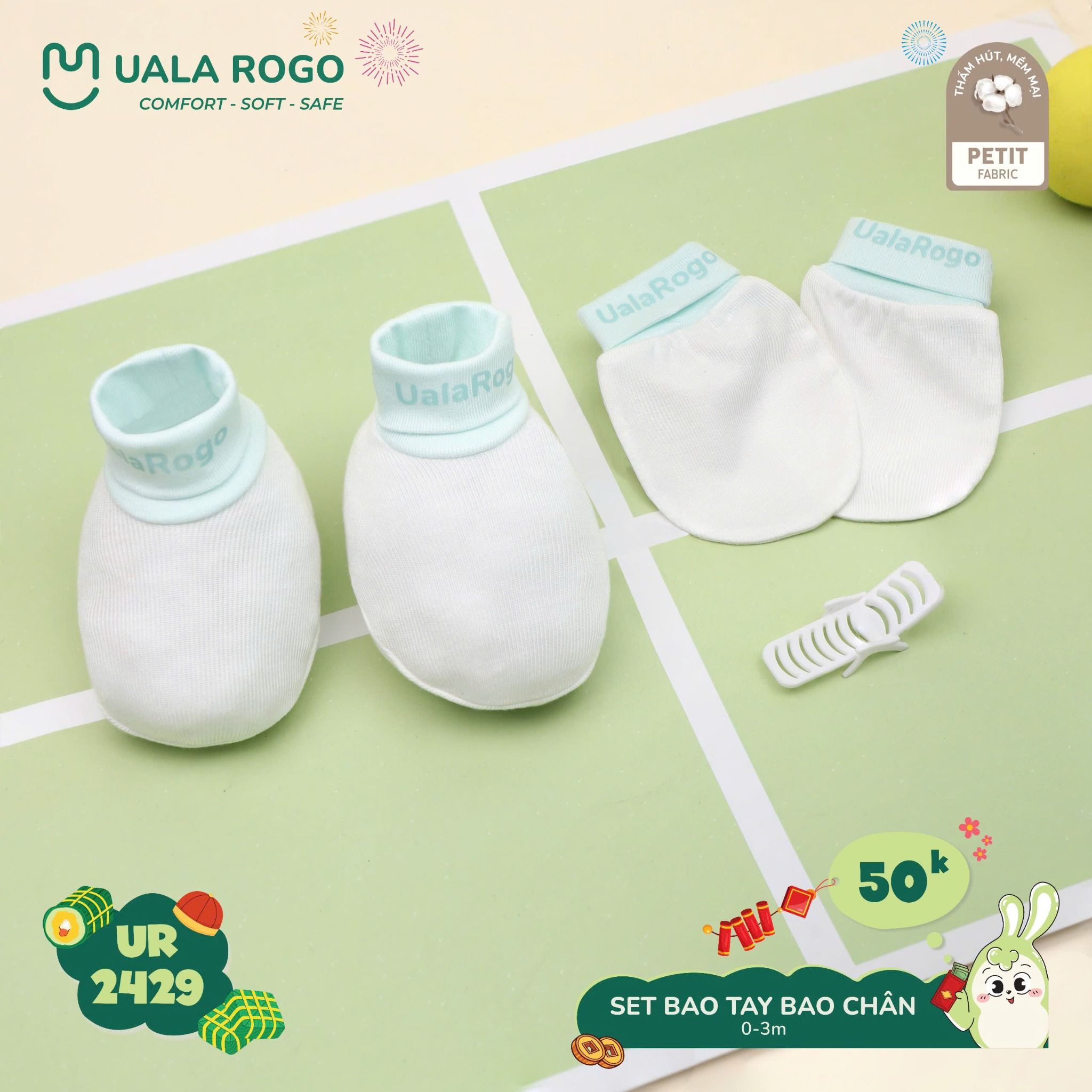 Set Bao Chân Bao Tay UR 2429