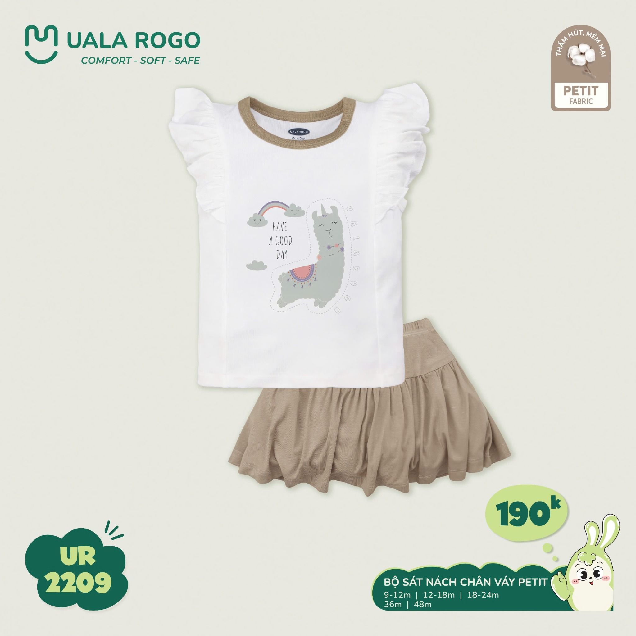 Bộ Sát Nách Kèm Chân Váy UR 2209