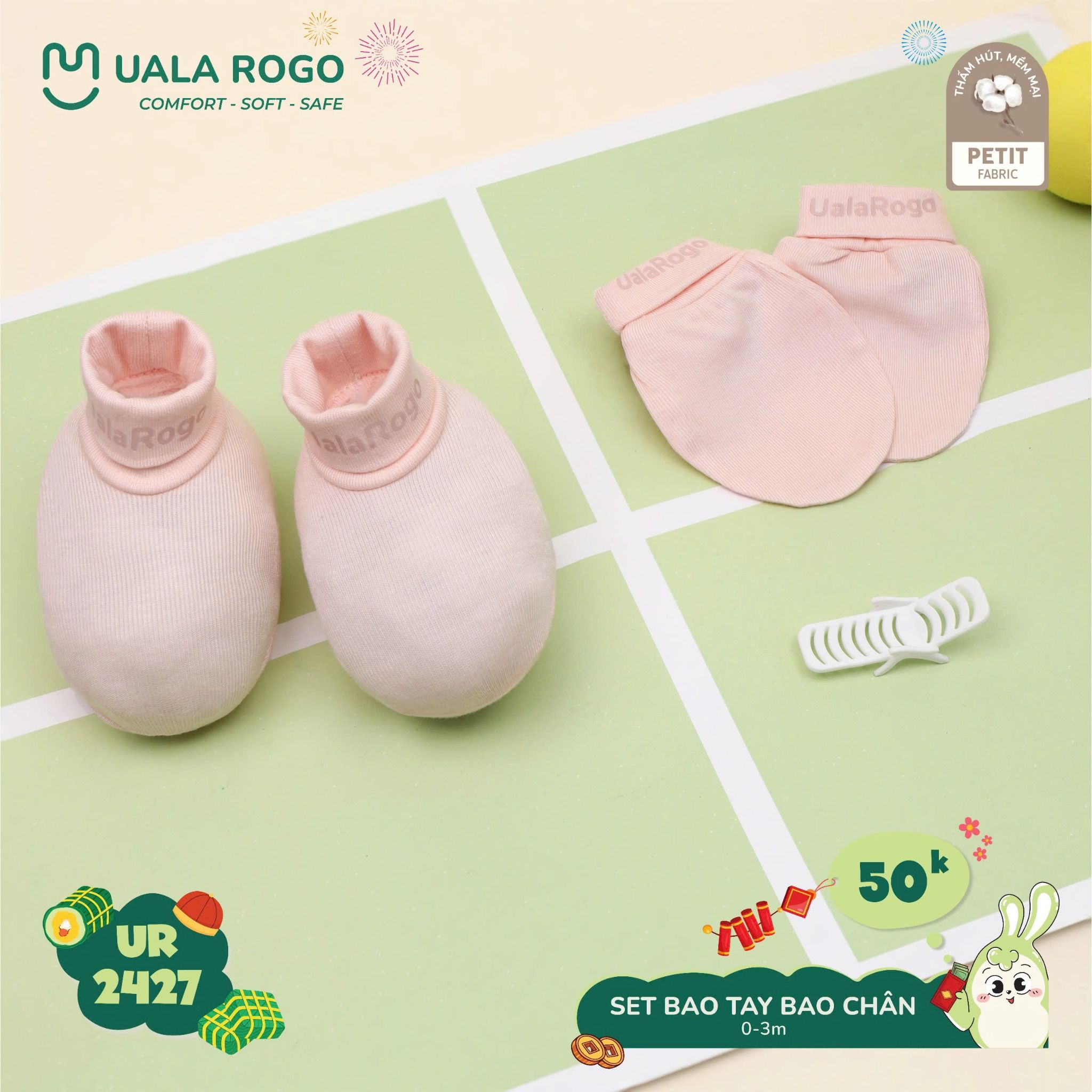Set Bao Chân Bao Tay UR 2427