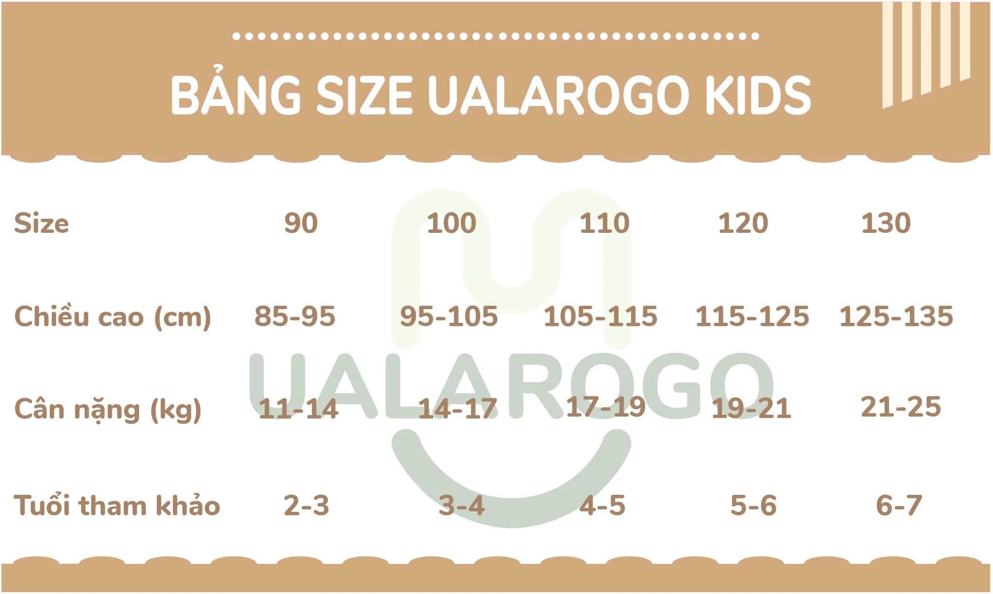 Bộ Cộc Cotton Bamboo Cho Bé UR 3869