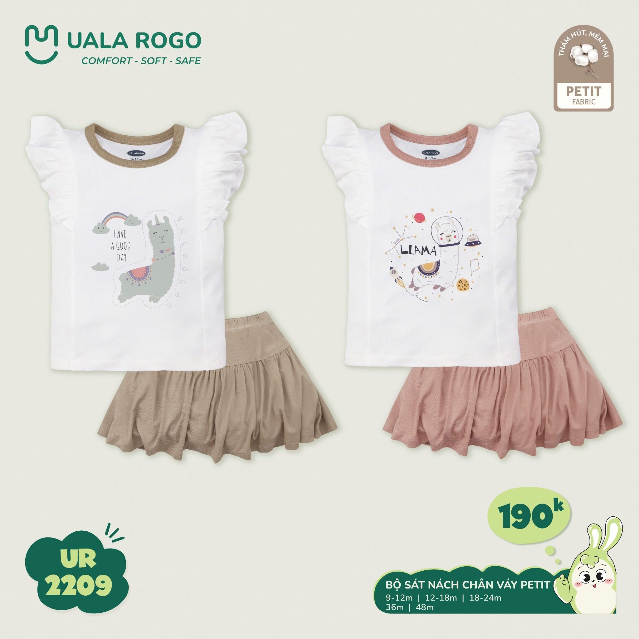 Bộ Sát Nách Kèm Chân Váy UR 2209