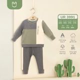  Bộ QA dài tay cotton nỉ phối màu UR 3991 