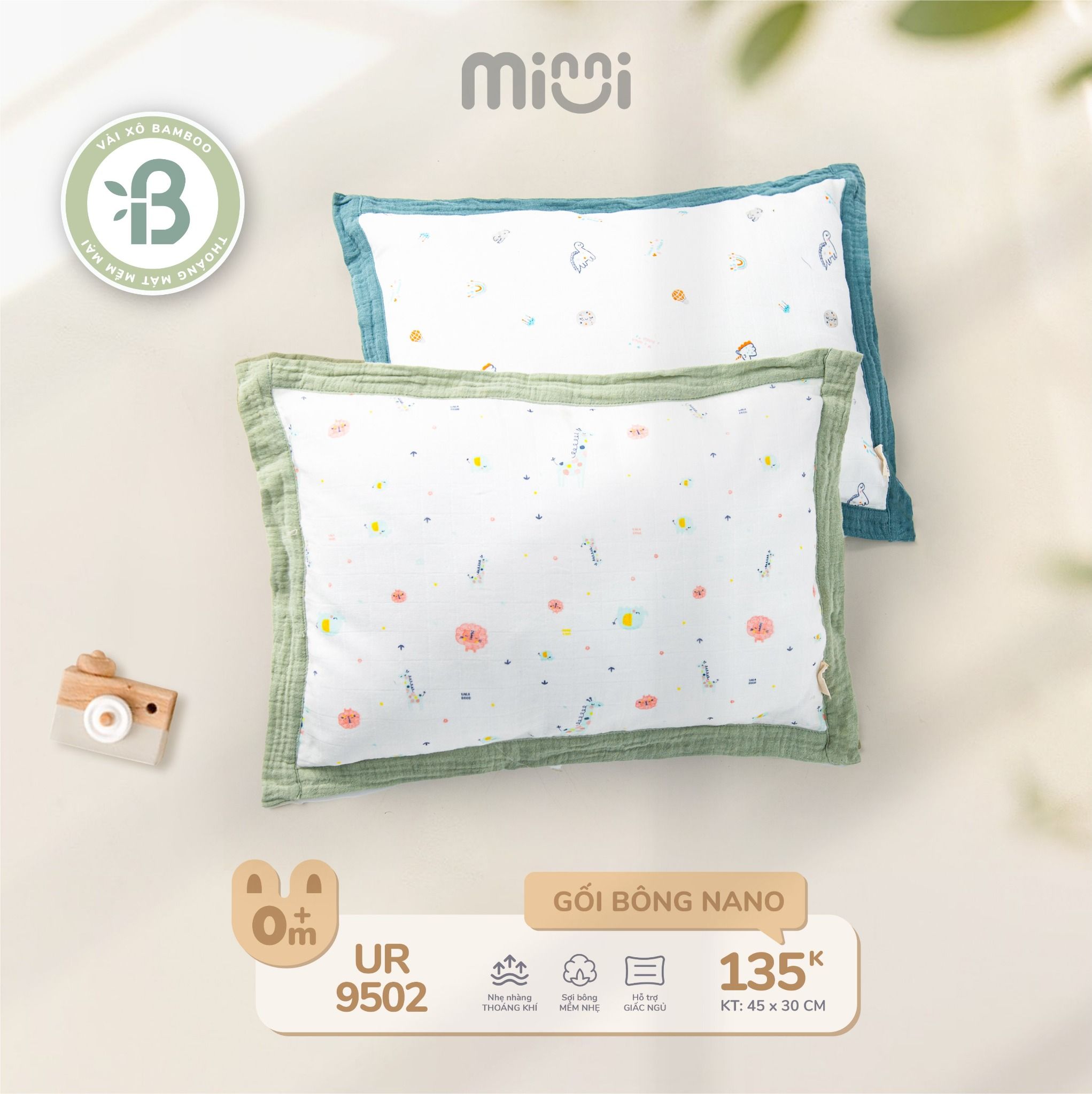 Gối bông nano minni UR 9502