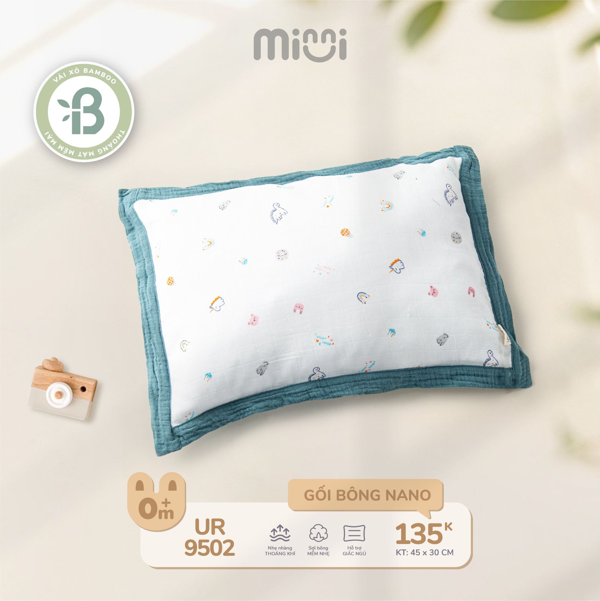 Gối bông nano minni UR 9502