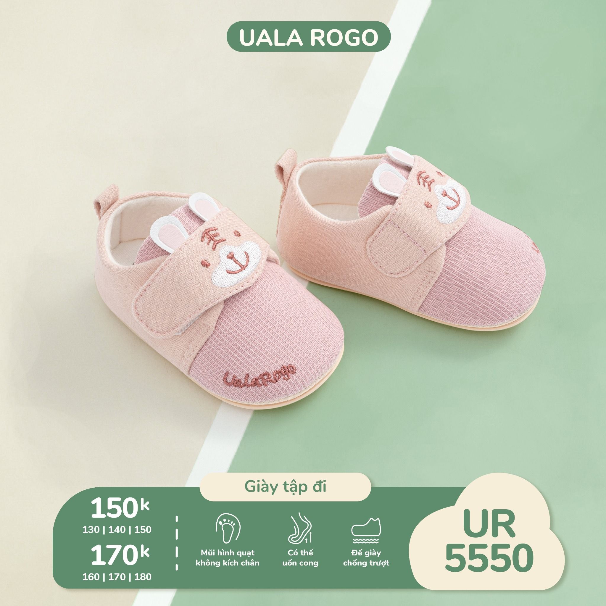 Giày tập đi hổ ngộ nghĩnh UR 5550