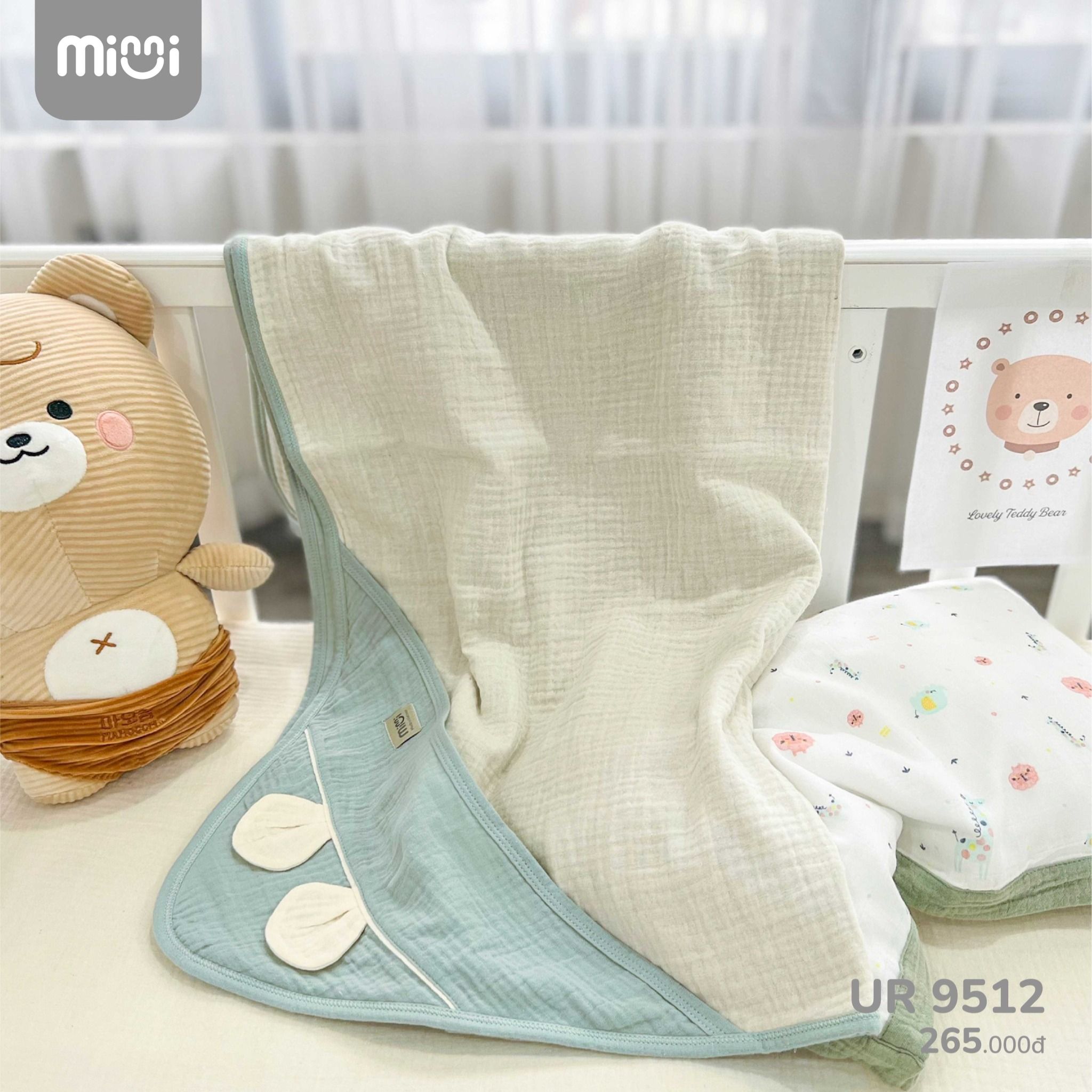  CHĂN Ủ XÔ MUSLIN UR 9512 