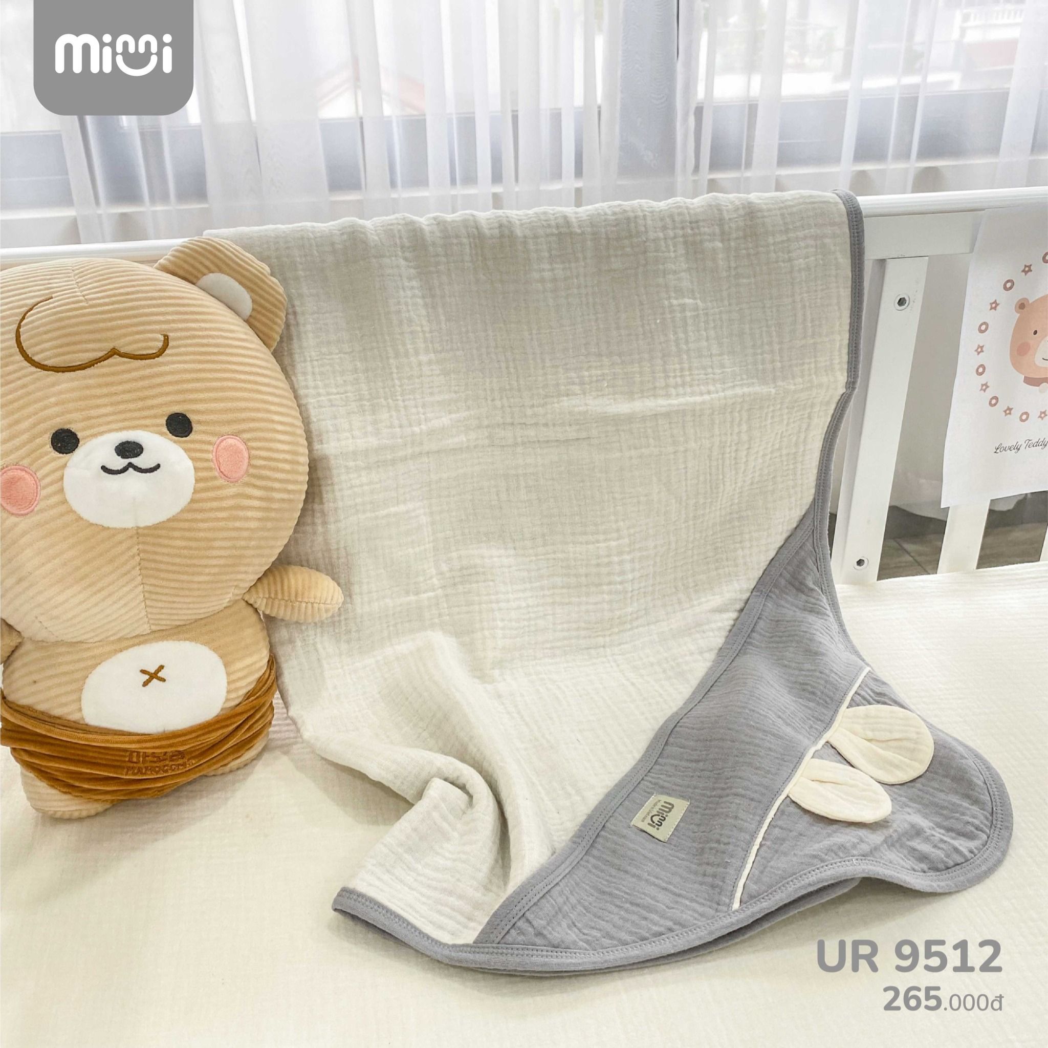 CHĂN Ủ XÔ MUSLIN UR 9512