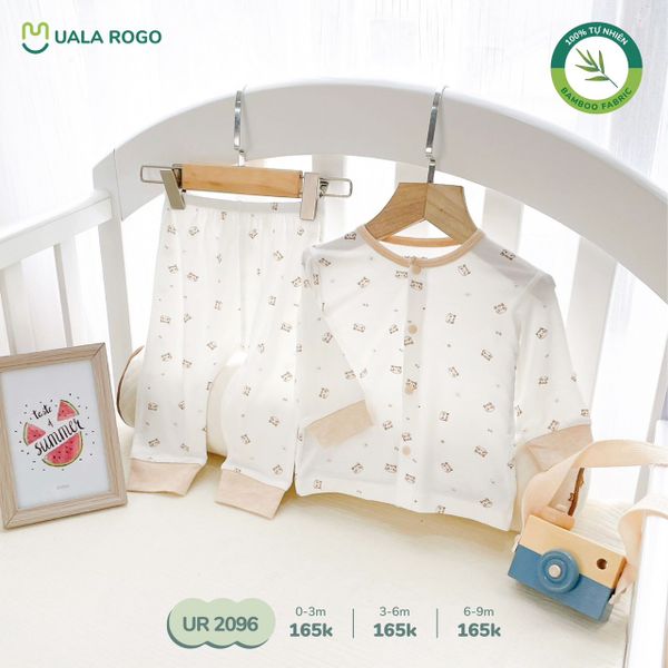  Bộ dài cài giữa bamboo hoạ tiết UR 2096 