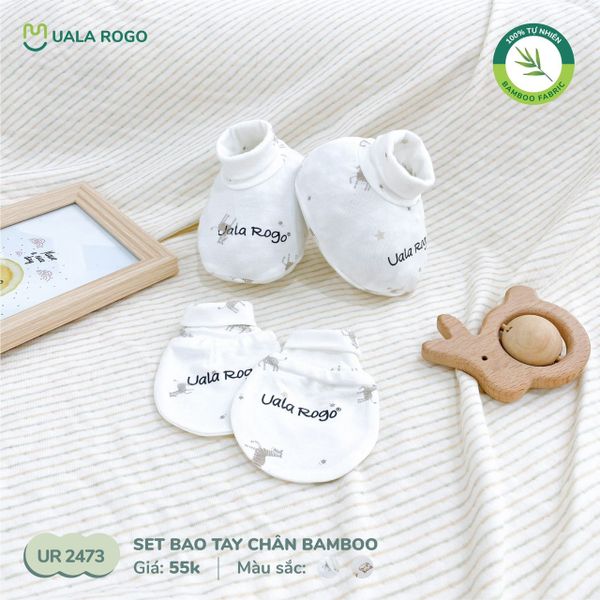  Set bao tay bao chân bamboo UR 2473 