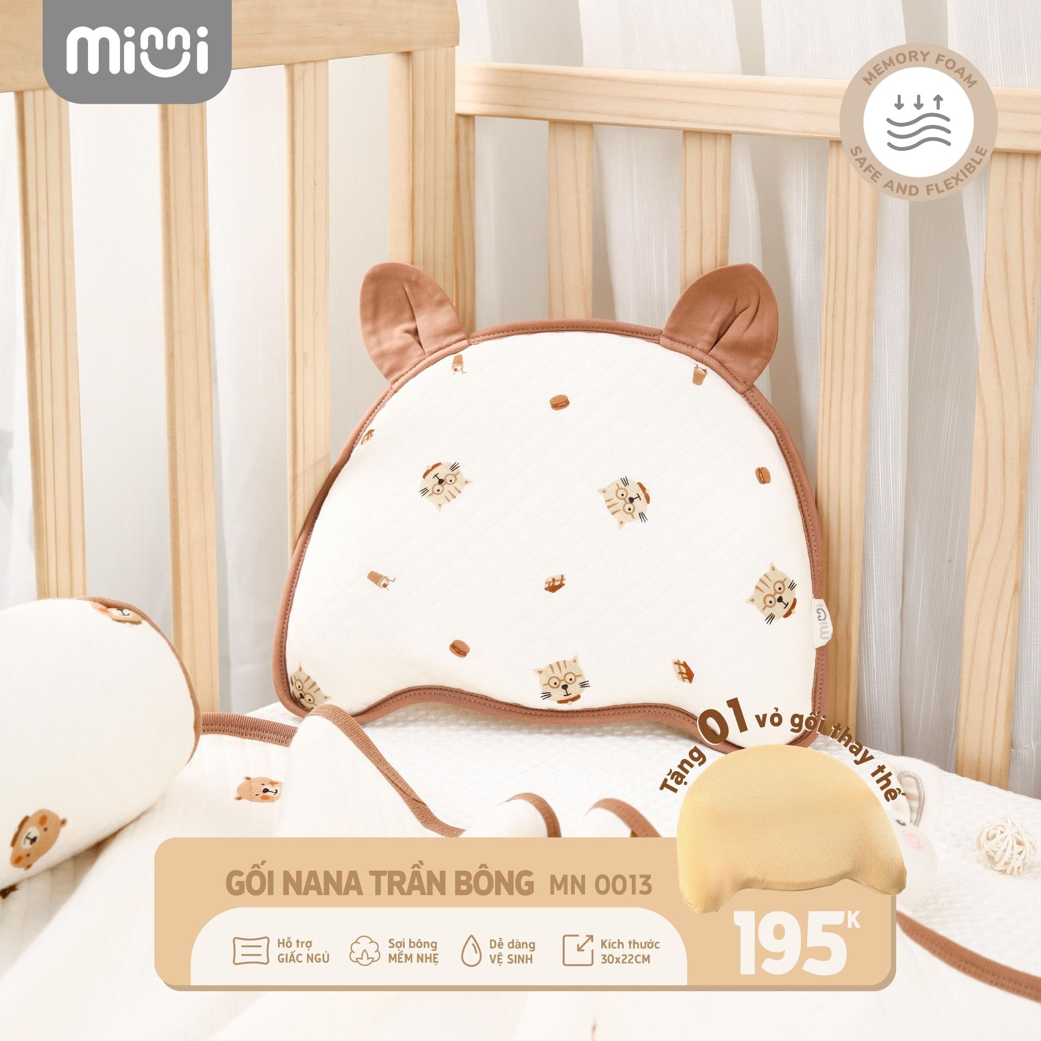 Gối NANA Trần Bông MN 0013