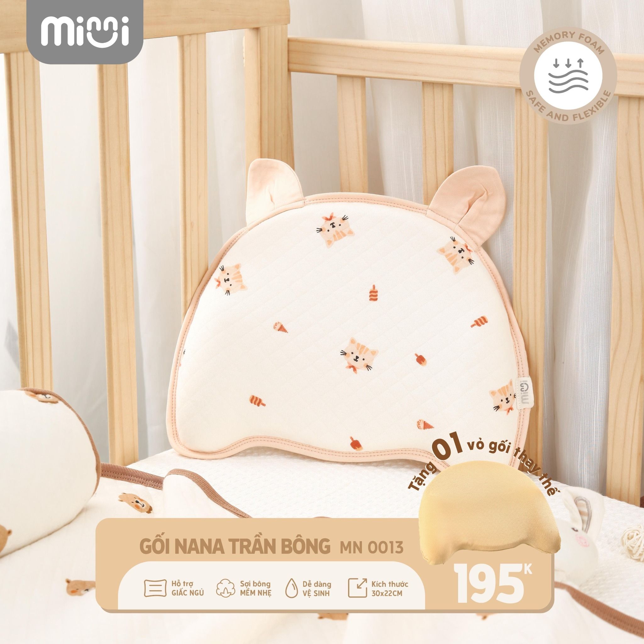 Gối NANA Trần Bông MN 0013