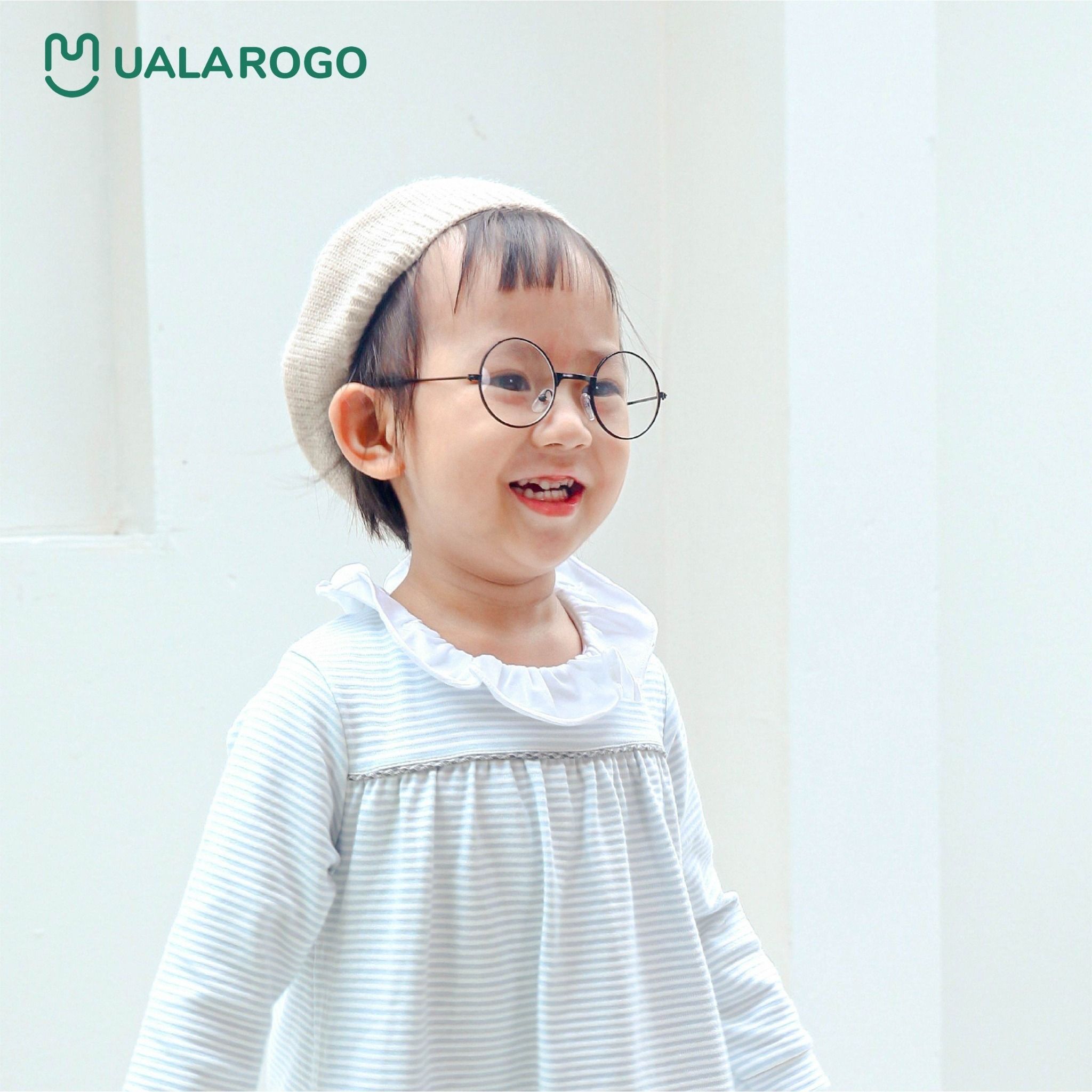 Váy Nỉ Kẻ Cổ Bèo UR 3658
