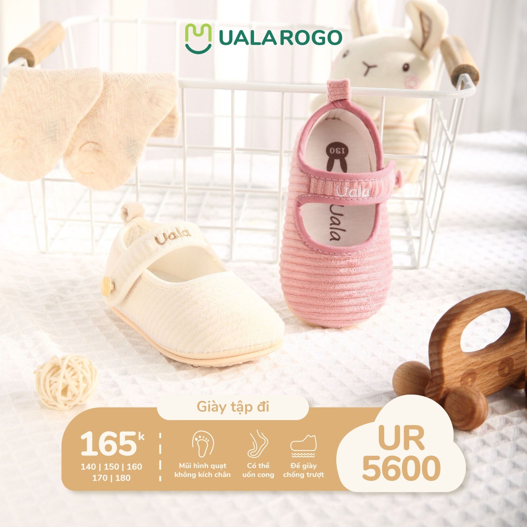 Giày Tập Đi Có Quai UR 5600