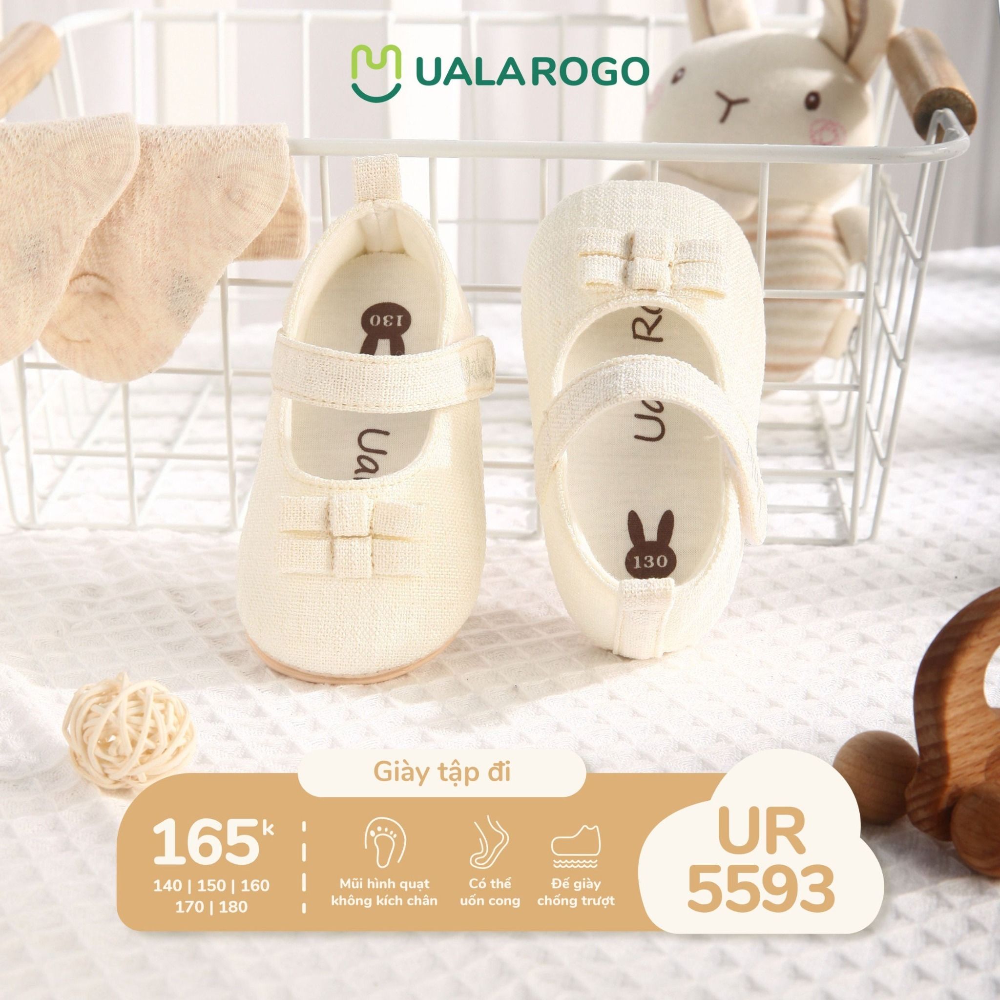Giày Tập Đi Nơ Xinh UR 5593