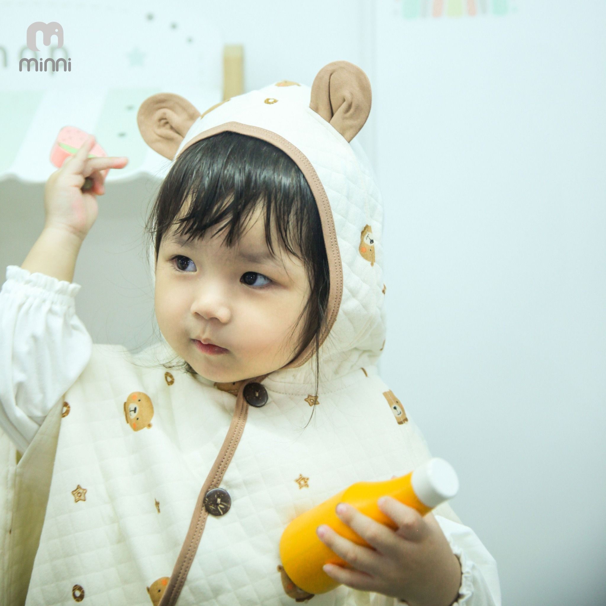 Áo Choàng Trần Bông Mini 0019