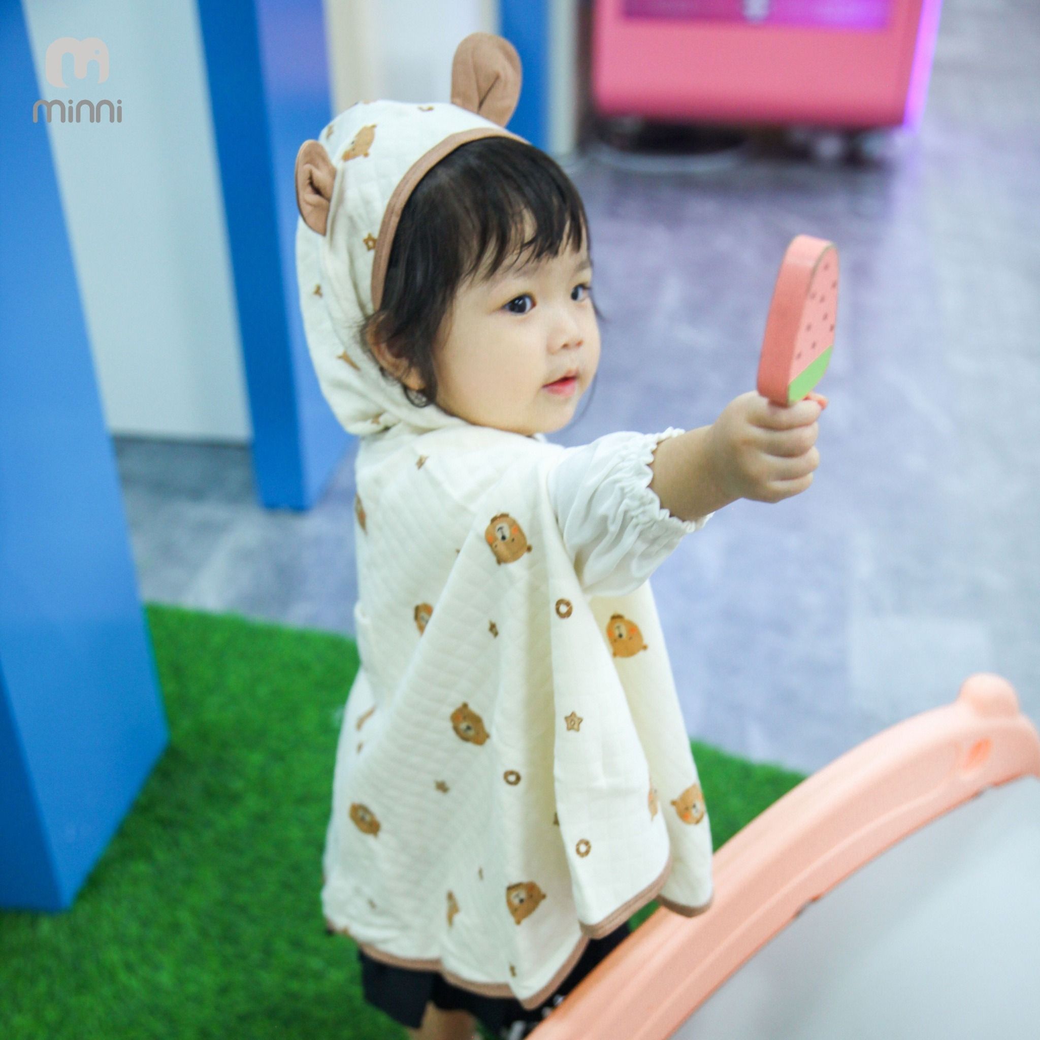 Áo Choàng Trần Bông Mini 0019
