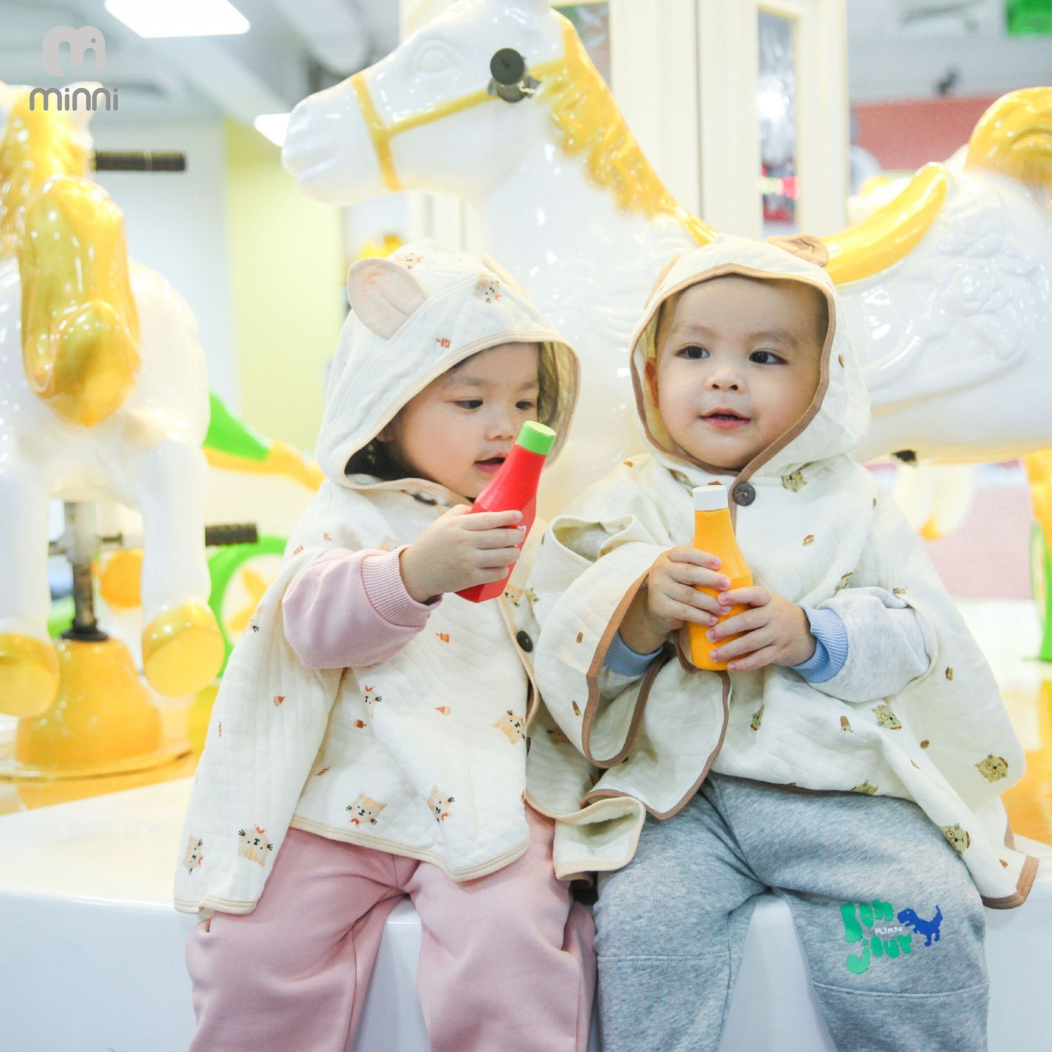 Áo Choàng Trần Bông Mini 0019