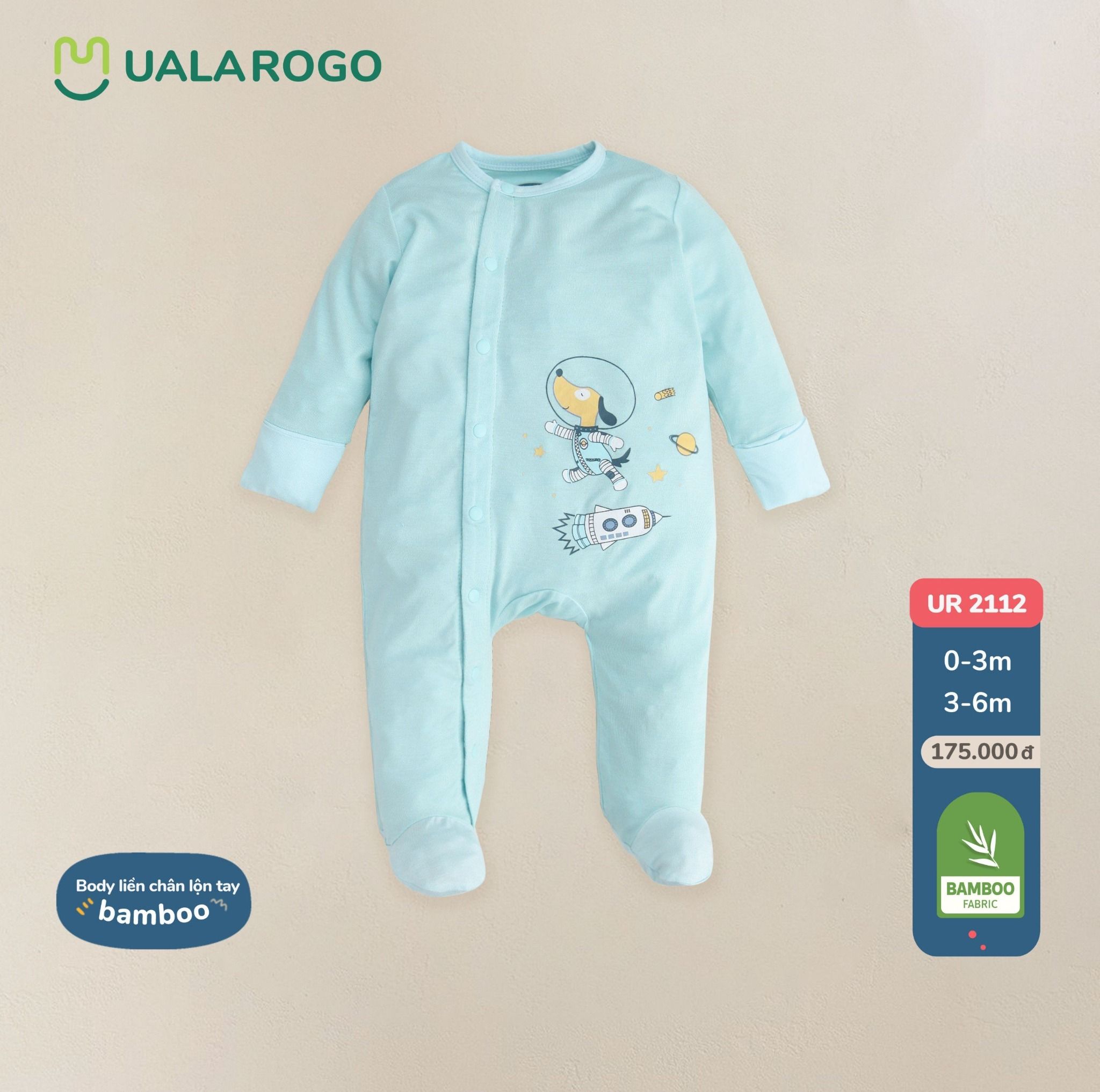 Body Dài Tay Liền Chân Phi Hành Gia UR 2112