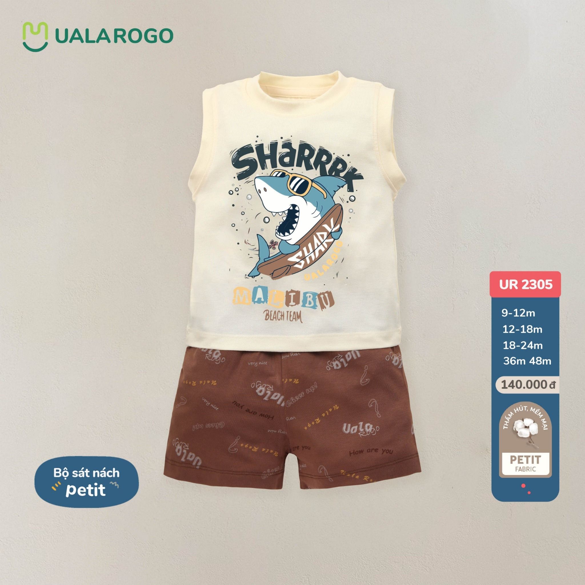 Bộ Ba Lỗ Sát Nách SHARK UR 2305