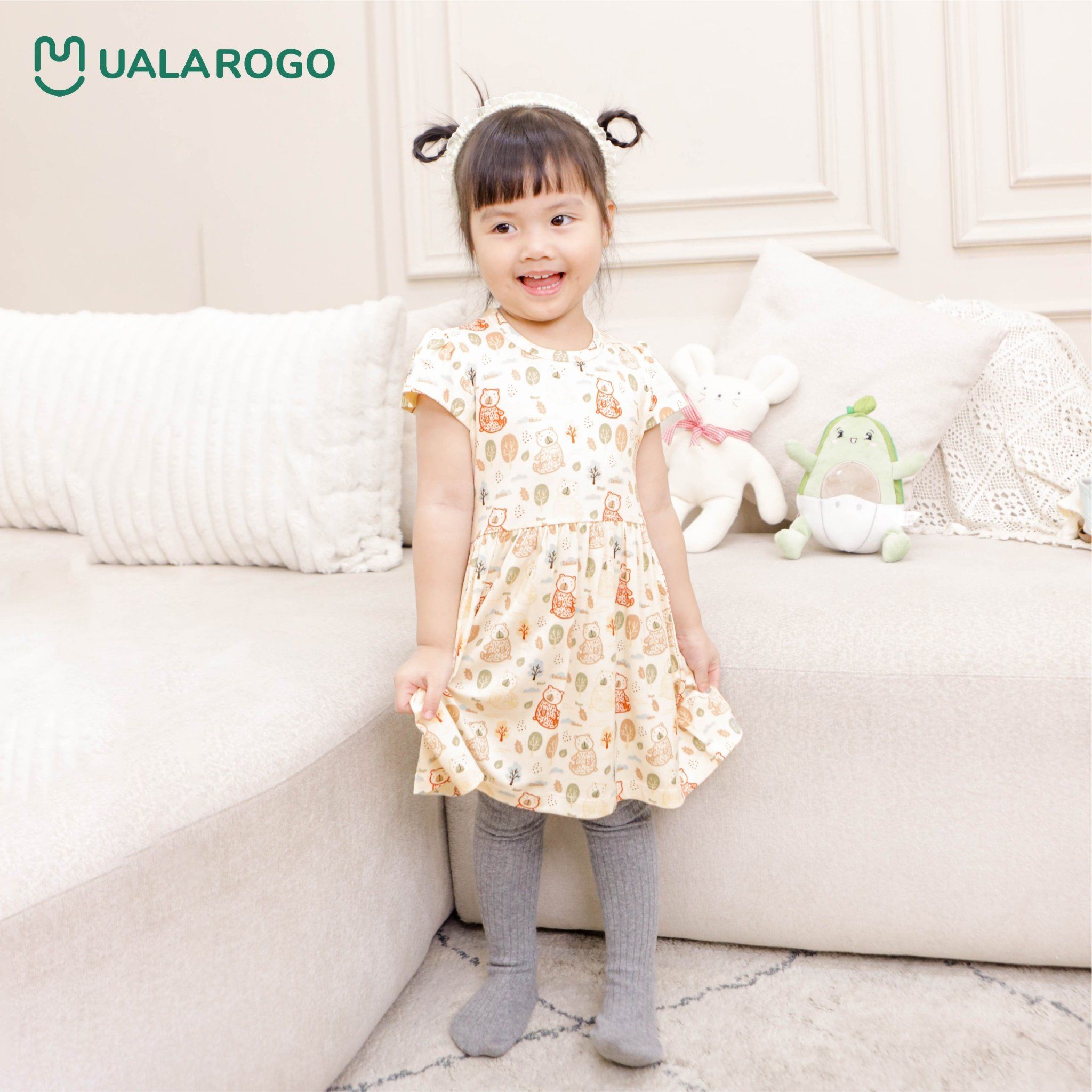 Váy Bèo Tay Bồng UR 2311