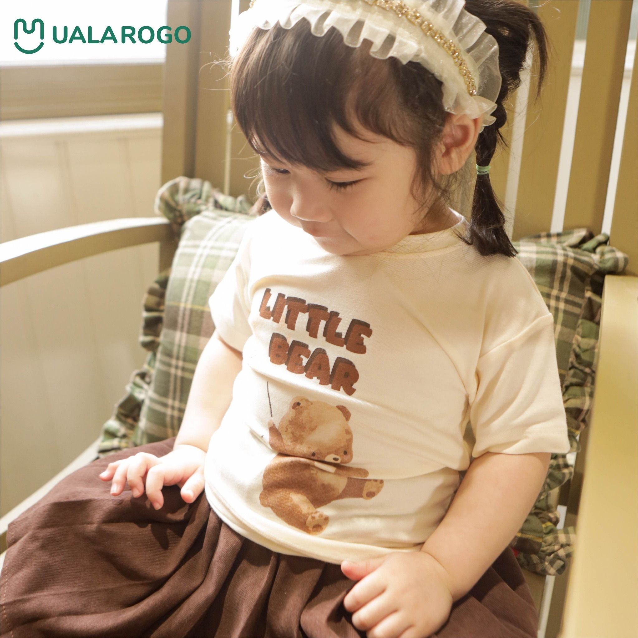 Set 3 Áo Rời Petit Họa Tiết Gấu Nhỏ Đáng Yêu UR 2320