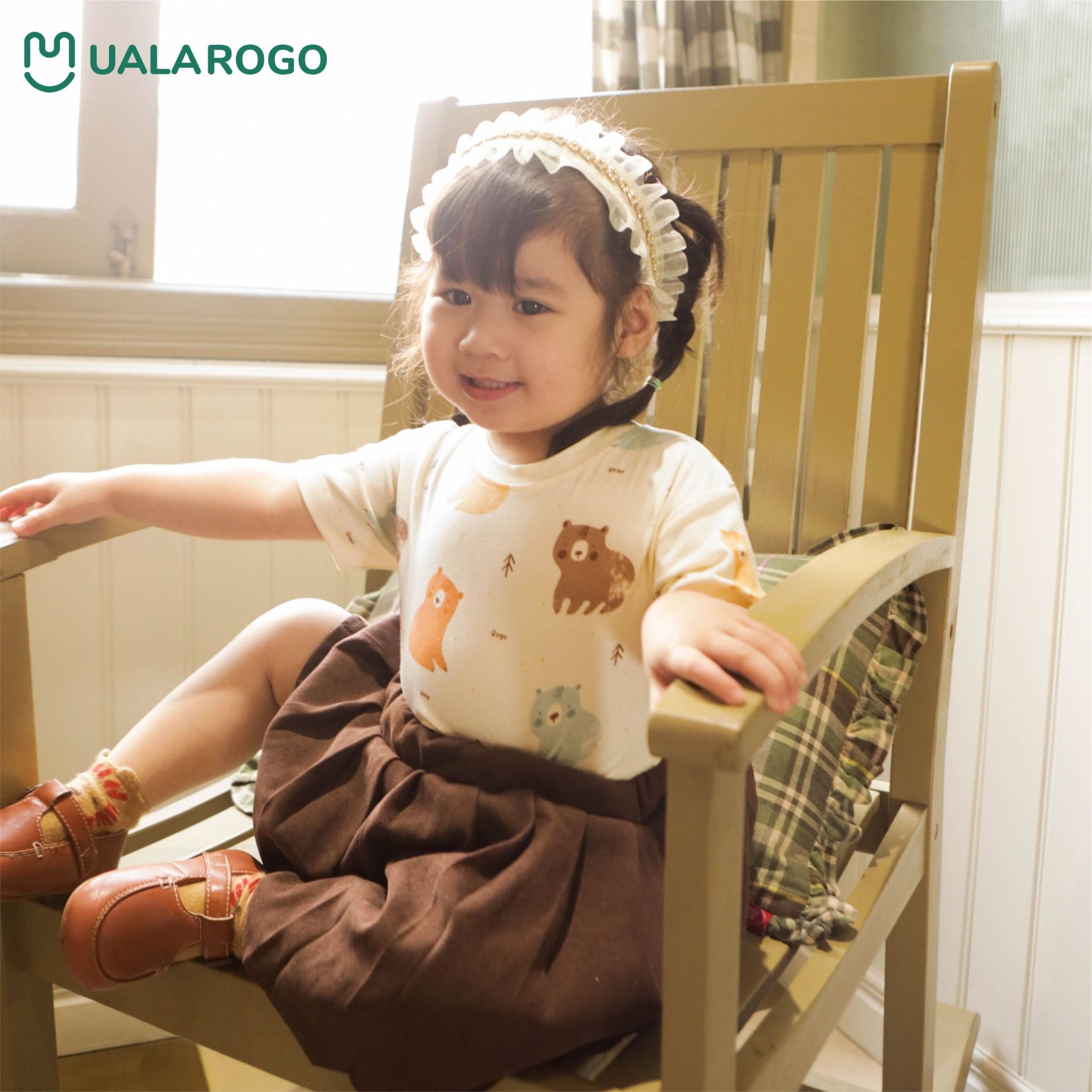 Set 3 Áo Rời Petit Họa Tiết Gấu Nhỏ Đáng Yêu UR 2320