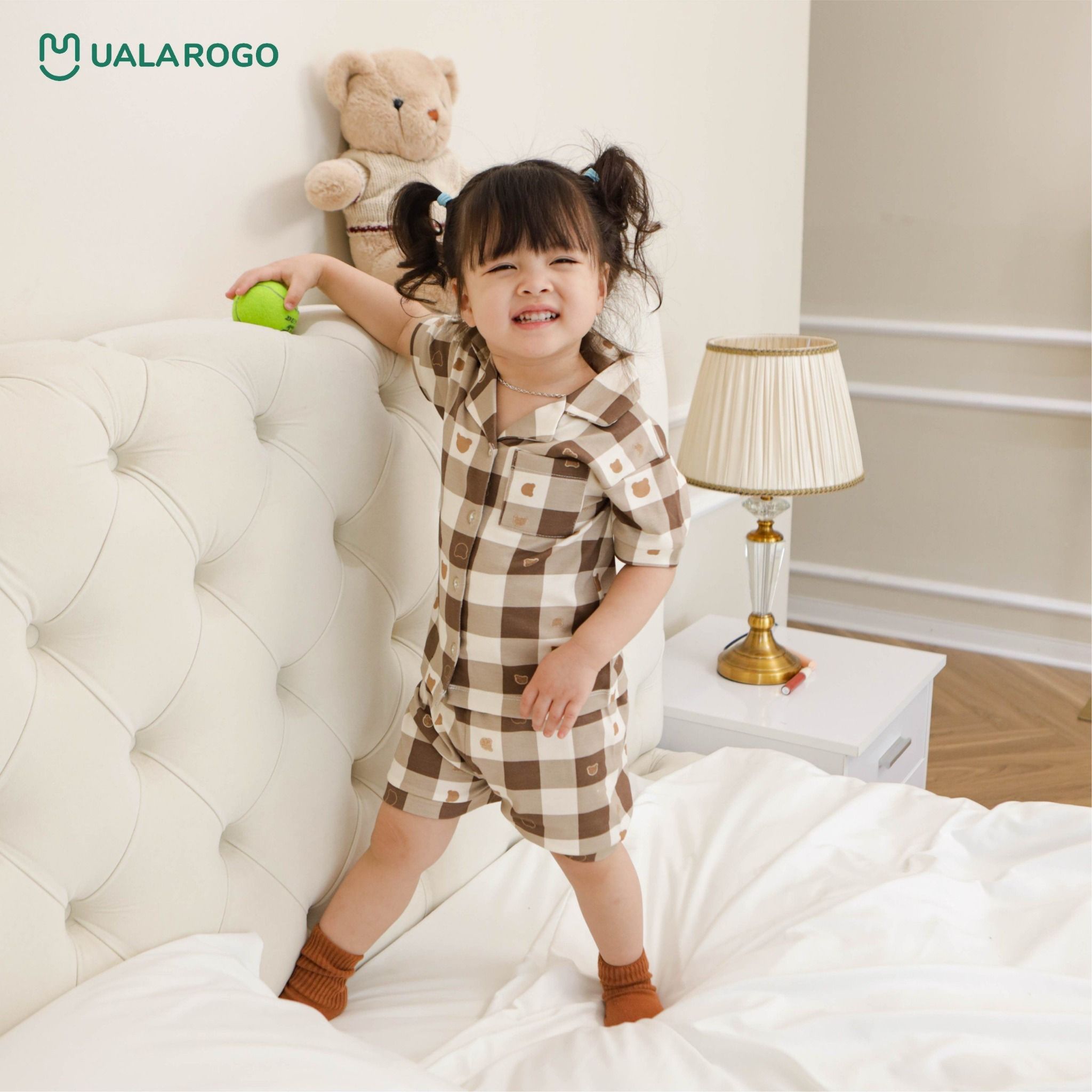  Bộ Pijama Cộc Họa Tiết Dễ Thương UR 2323 