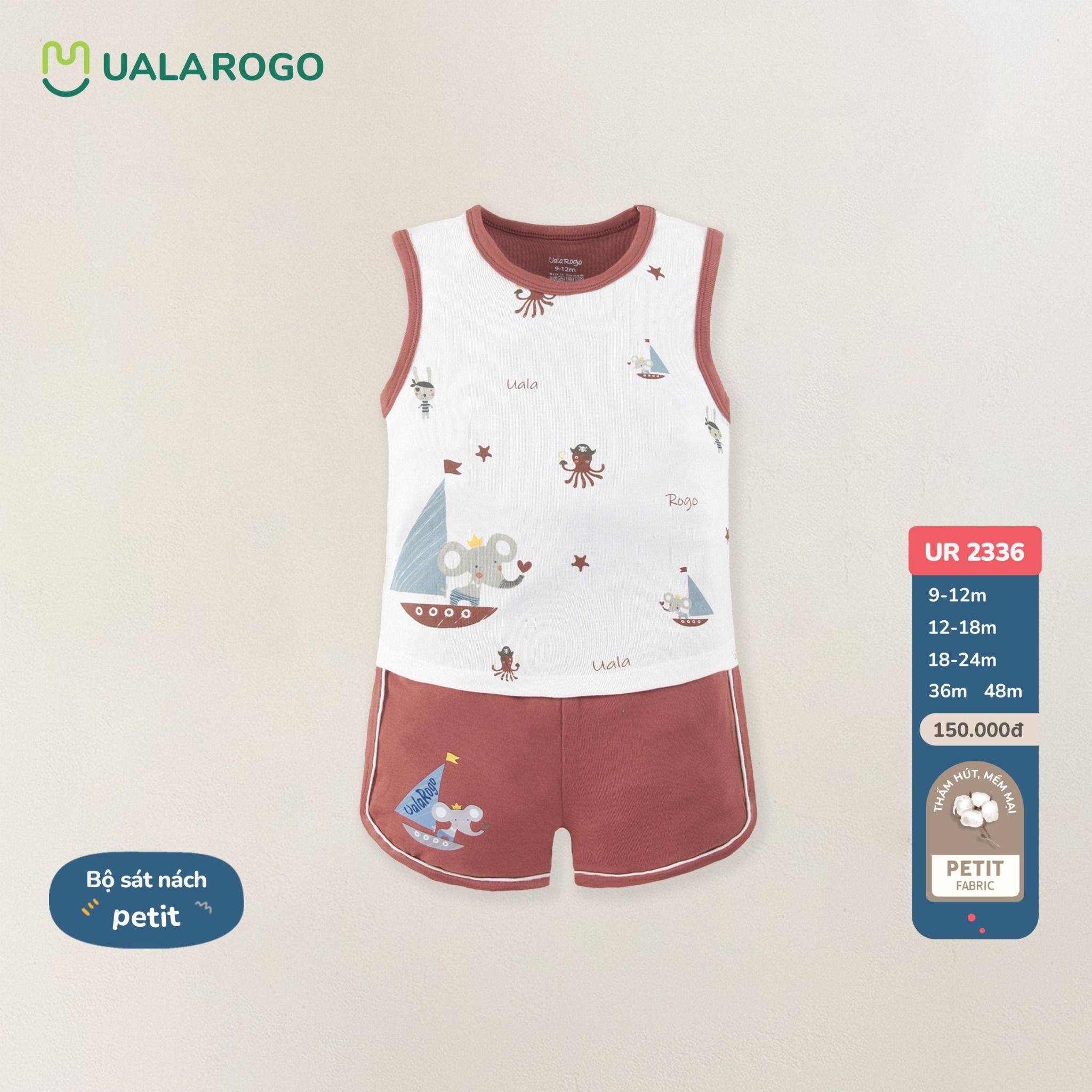 Bộ Sát Nách Petit UR 2336