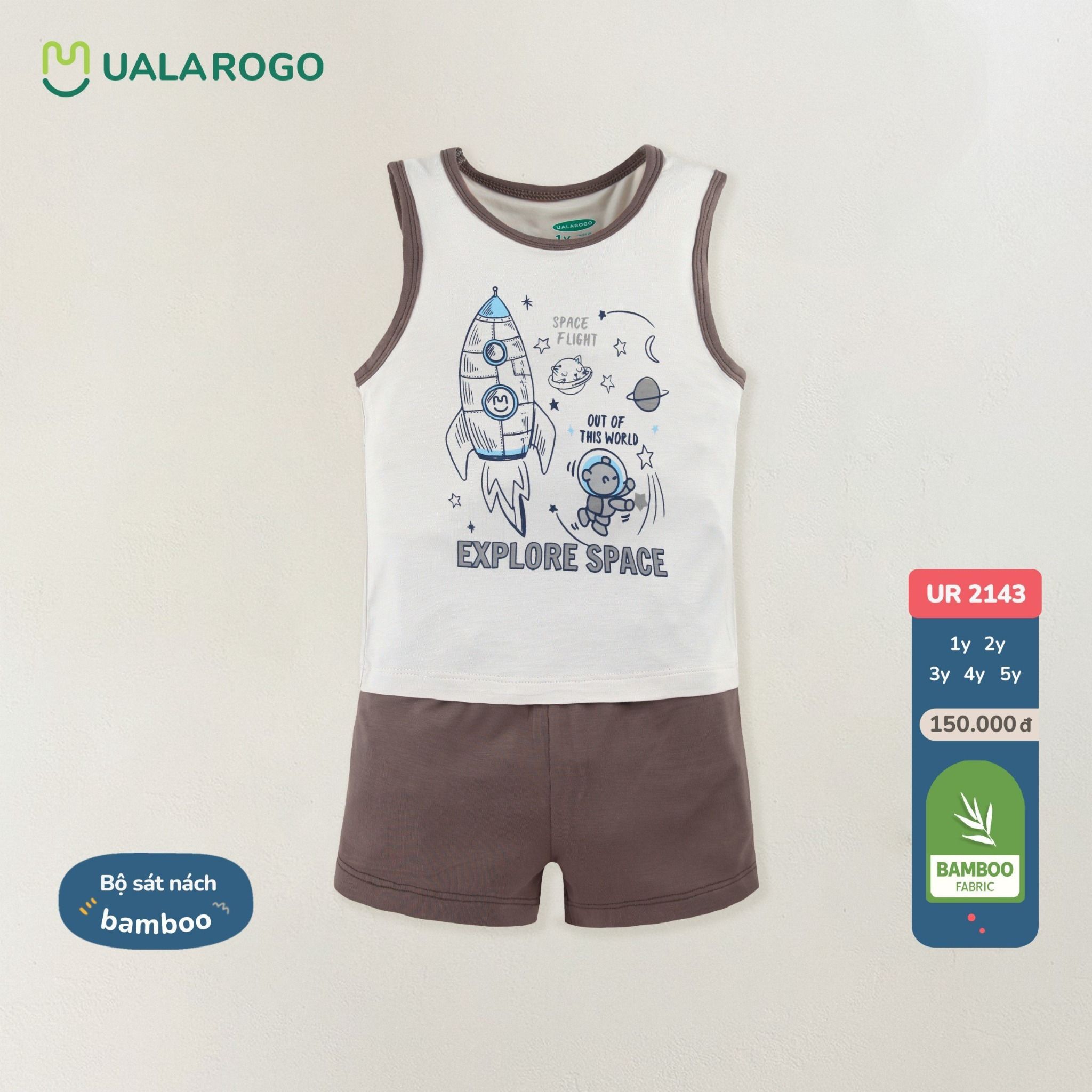Bộ Sát Nách Bamboo UR 2143