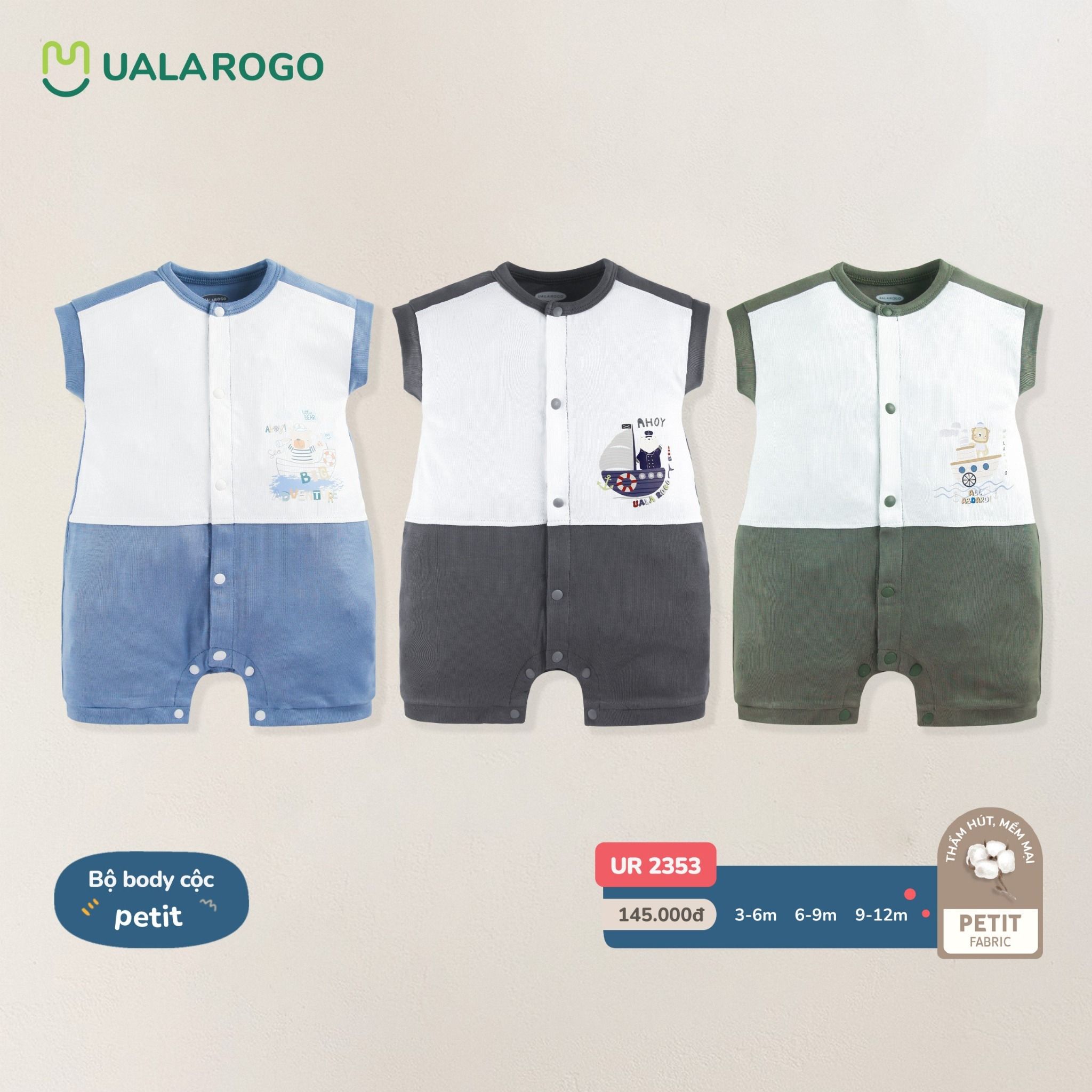 Bộ Body Màu Basic UR 2353