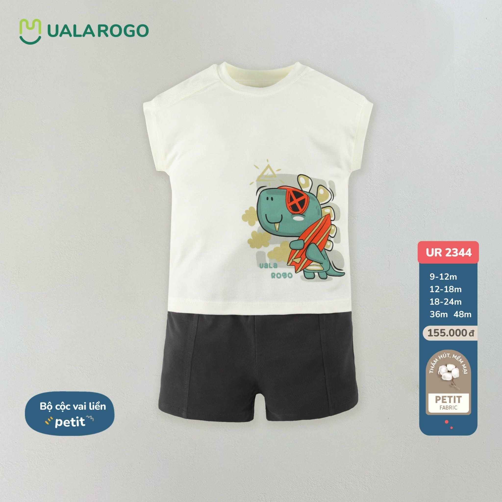 Bộ Quần Áo Khủng Long Petit UR 2344
