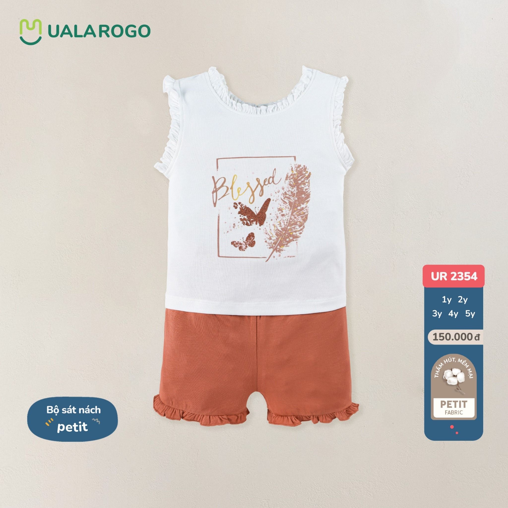 Bộ Sát Nách Nhúm Bèo UR 2354