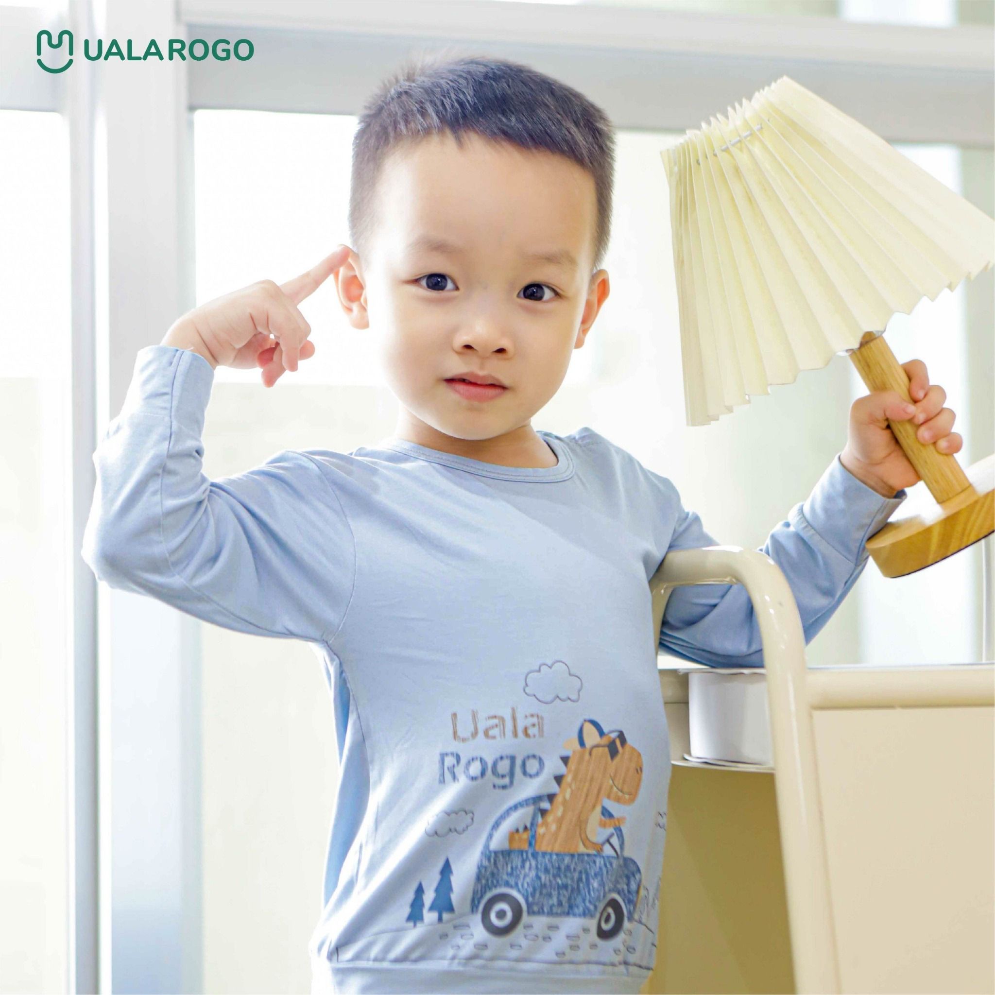Bộ Dài Tay Cho Bé Bamboo UR 2142