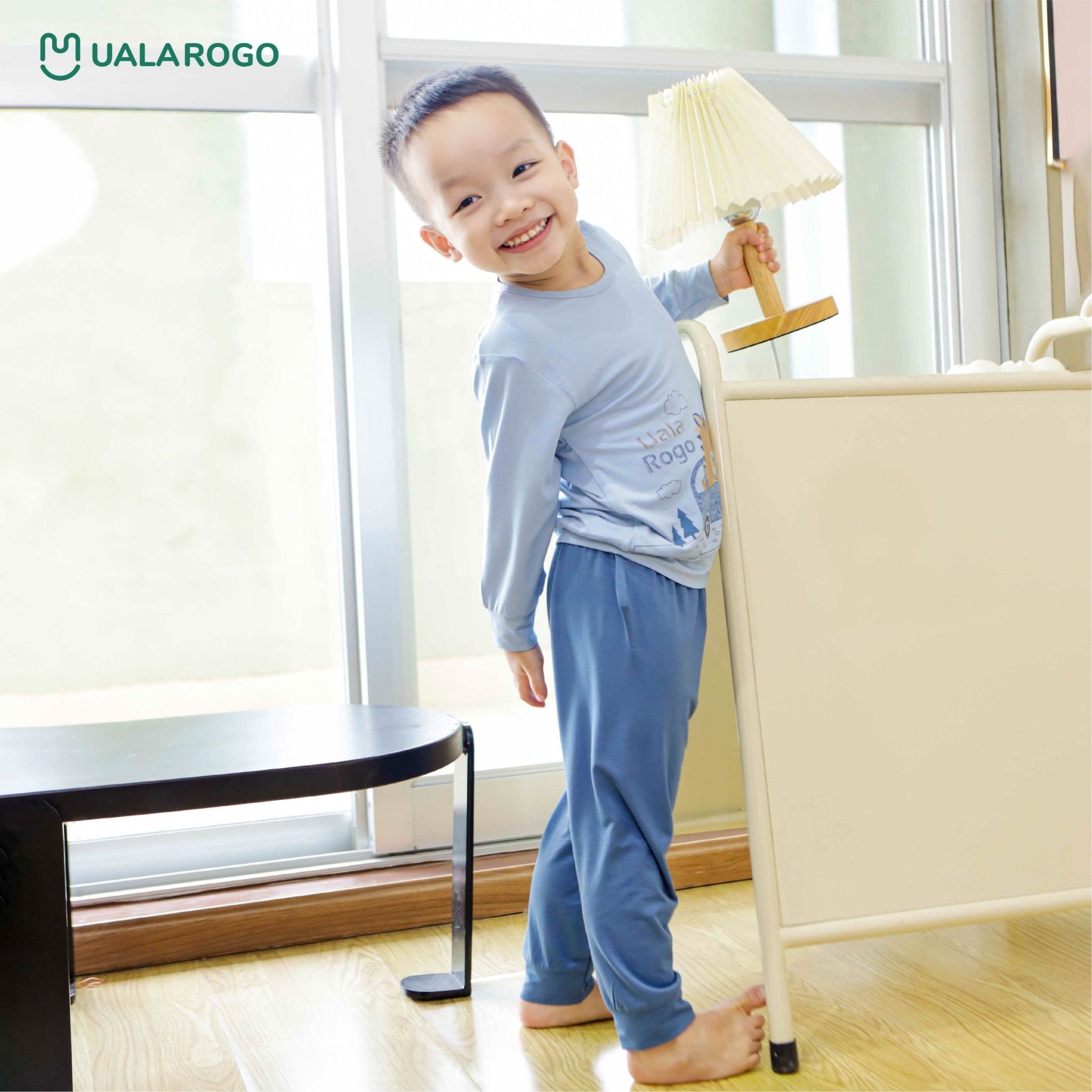 Bộ Dài Tay Cho Bé Bamboo UR 2142