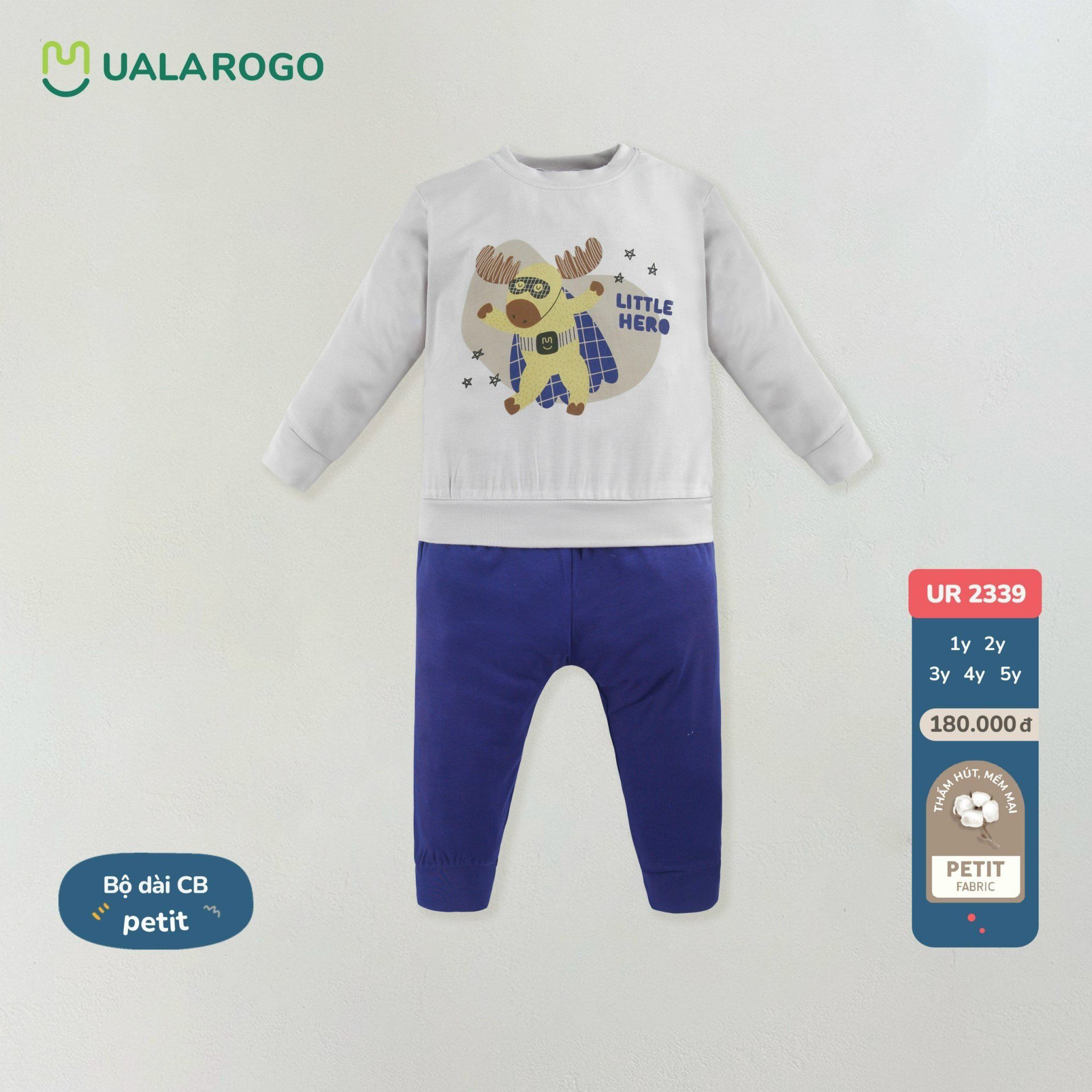 Bộ Dài Tay Cho Bé Petit UR 2339